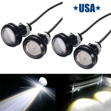 4x Eagle Eye Lamps LED DRL Fog Daytime Running Car Light Tail Backup 12V White