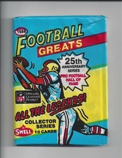 1988 SWELL FOOTBALL GREATS SINGLE UNOPENED PACK 