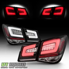 Black 2012-2016 Chevy Cruze Lumileds LED Tail Lights Brake Lamps Pair Left+Right