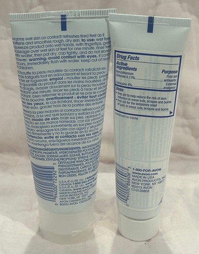 Avon Foot Works Cracked Heel + Thermal Exfoliating Scrub - Picture 2 of 2