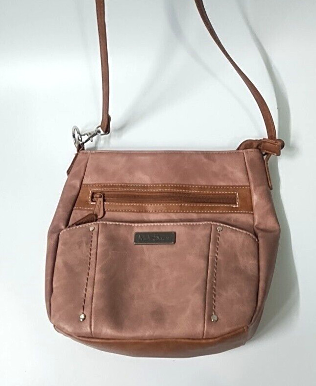 MultiSac Vegan Leather Crossbody Taupe