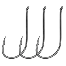 Dr.Fish 30/120pcs Octoups Circle Hooks Size 1/0 2/0 3/0 6/0 8/0 10/0 Sea Fishing