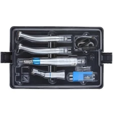 Dental 2 Push Button High Speed Handpieces + Low Speed Handpiece Set 4H US