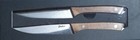 Steuber Steakmesser 2er-Set BBQ Steak Messer mit Holzgriff Grill