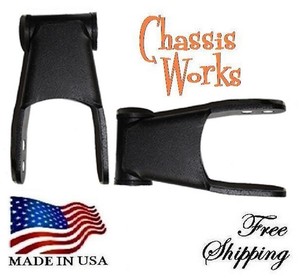 2 Rear Steel Shackles Drop Lowering Leveling Kit 89-97 Ford Ranger 4x4
