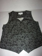 Linea Donna Essentials Black, Gray, White 100% Cotton Vest 20w