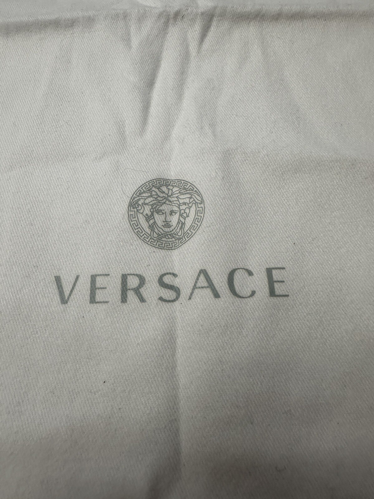 Authentic White Versace Drawstring Dust Bag Cover… - image 2