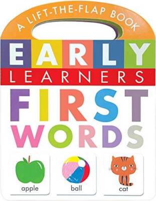 First Words: A Lift-the-Flap Book - Little Hippo Books - Children's  - VERY GOOD