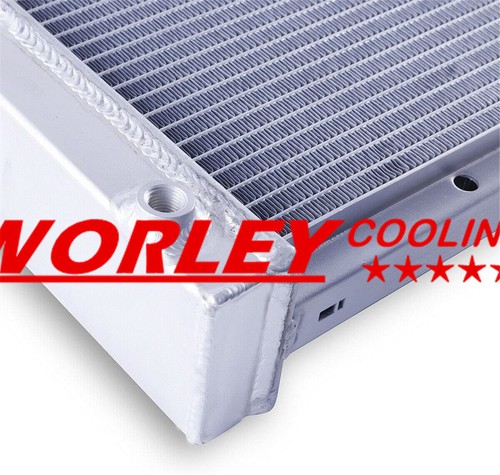 CA-3 Row Aluminum Radiator For 1968-1973 Pontiac GTO 6.6L 7.5L 69 70 71 72 28" - Picture 4 of 7