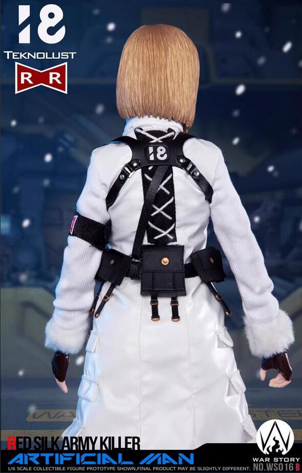War story ws016b cyber RR DX版 1/6人造人間18号 WAR STORY WS016B Dragon Ball Android 18 Deluxe Ver. Scale 1/6