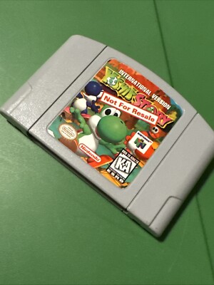 MINT Yoshi Story International Version N64 NFR Not For Resale | eBay