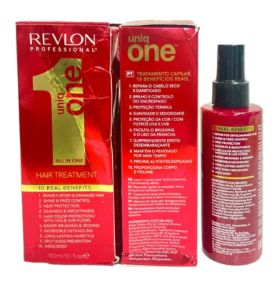 Revlon Hair Treatment, 10 Real Benefits (150ml/5.1fl.oz) Lot Of 2, New
