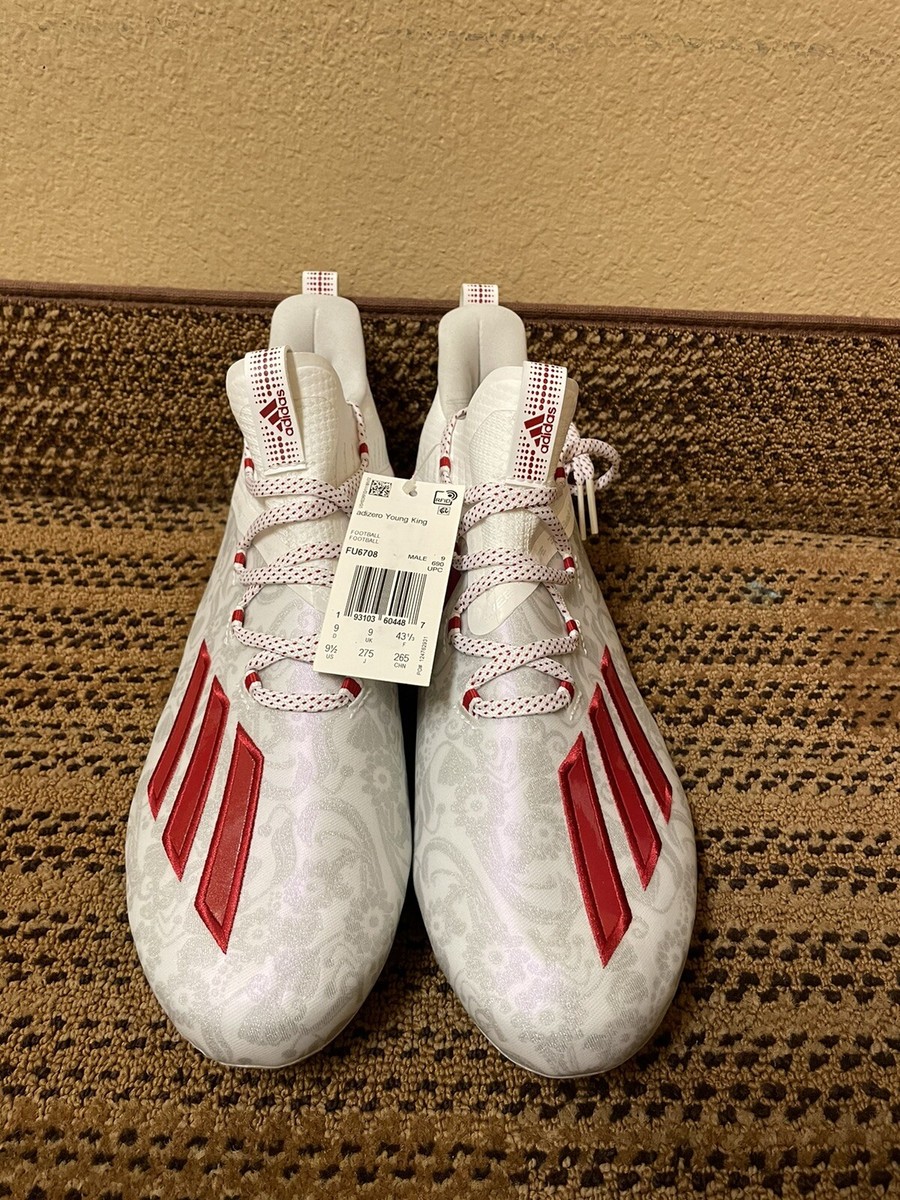Adidas Adizero Reign Young King Football Cleats Floral Red  display picture 3