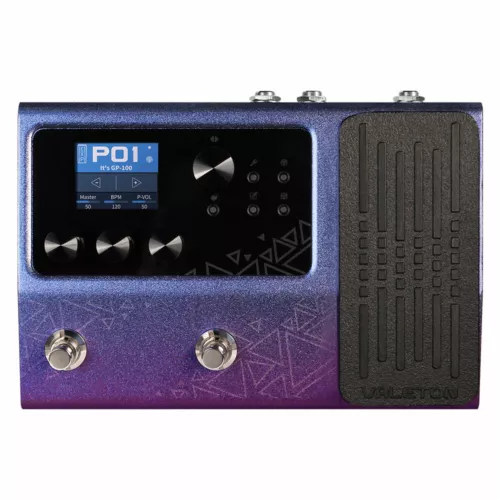 Valeton Multi Guitar Effects Processor 140 Built in Effects Expression Pedal