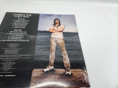 ANDREW W.K. / I GET WET LPレコード Andrew W.K.: I Get Wet Vinyl LP — TurntableLab.com