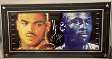 Signed Poster Michael Jordan & Charles Barkley Autographed NBA Memorabilia RARE!