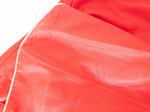 Vintage Gunne Sax Jessica McClintock Strapless Red Dress Rhinestone Sparkle - Picture 12 of 17