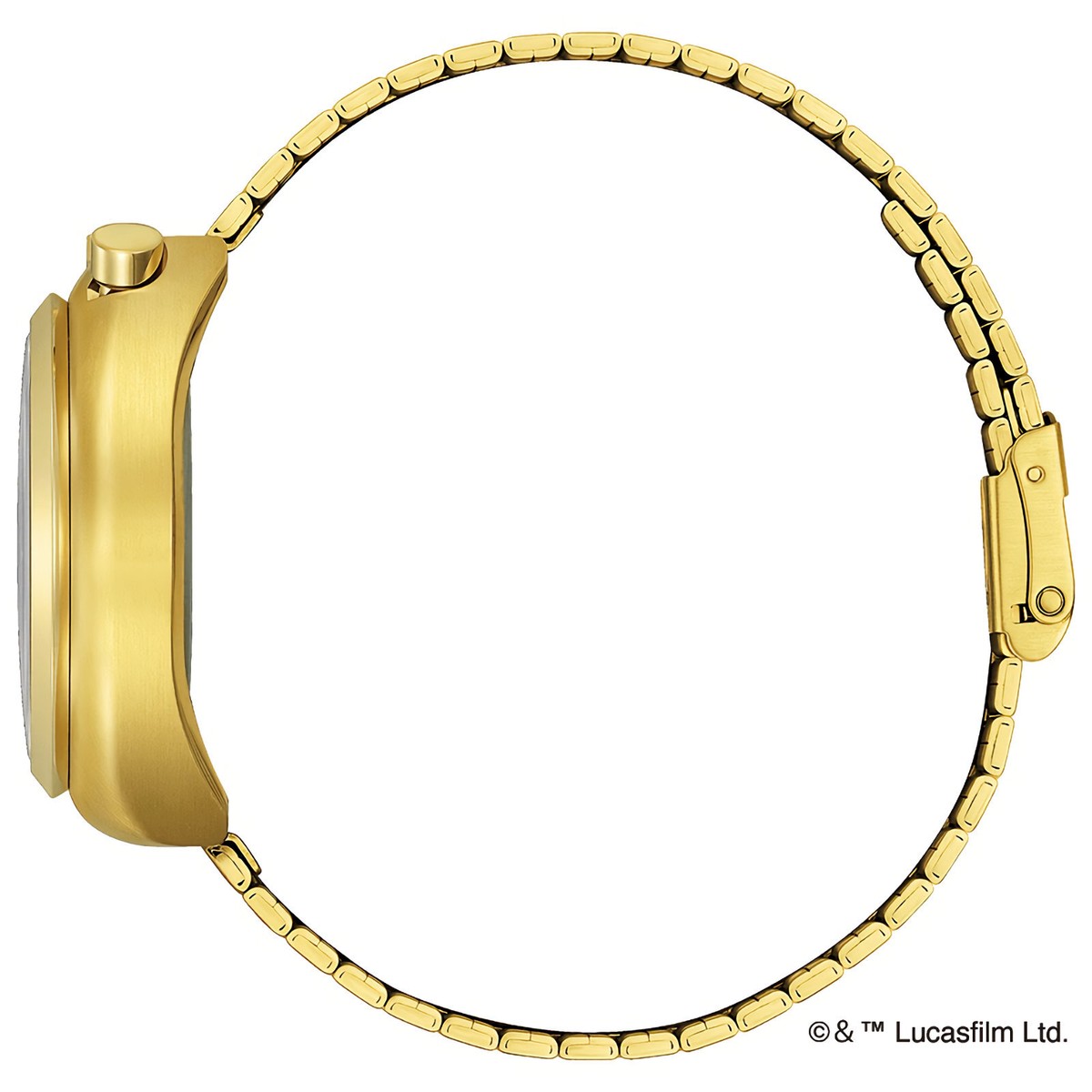 CITIZEN AN3662-51W Tsuno Chrono Star Wars C-3PO Gold-Tone Dial