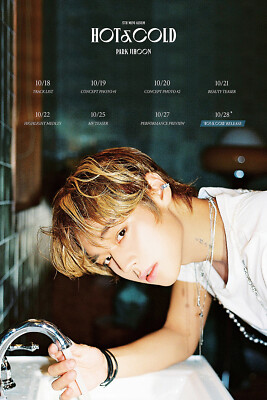 PARK JIHOON HOT & COLD 5th Mini Album CD+Photo Book+2 Card+Sticker