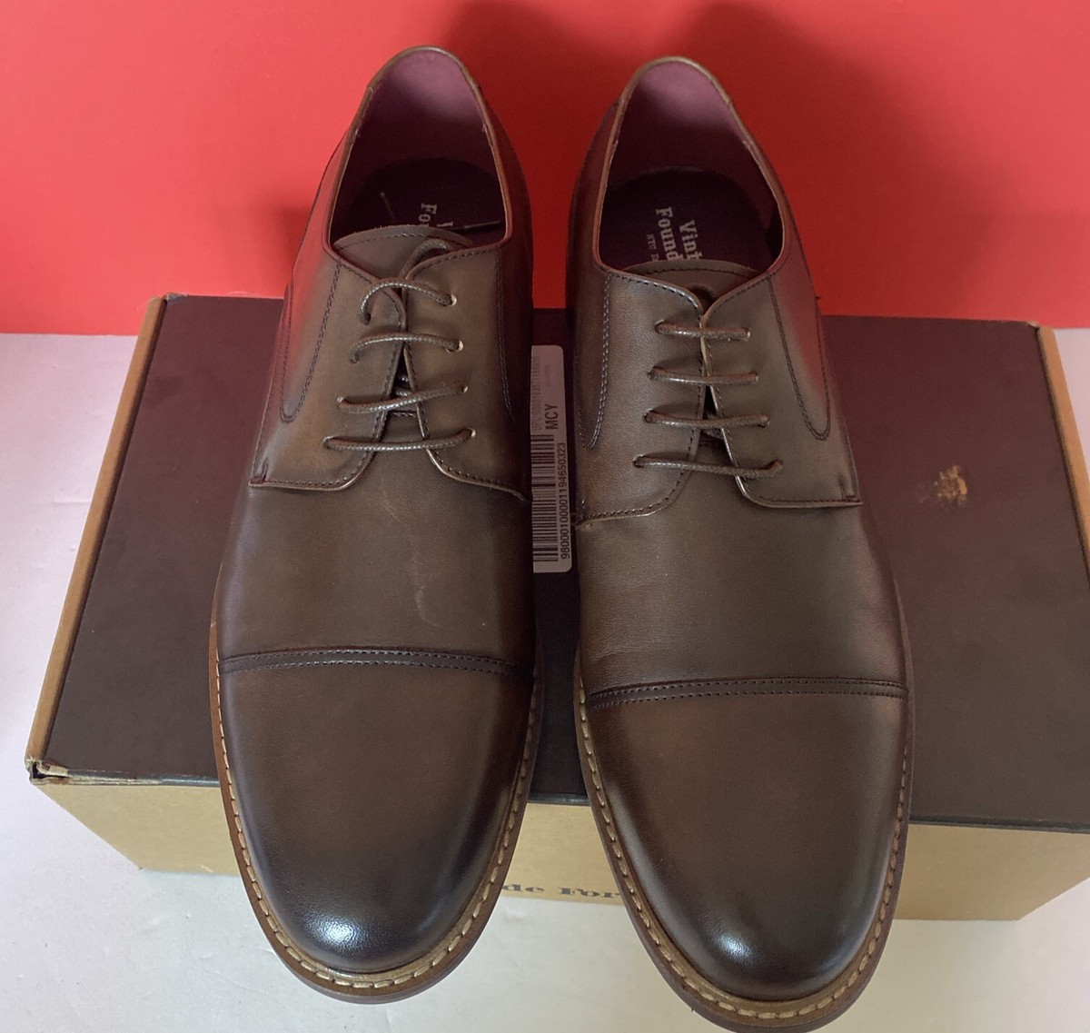 Vintage Foundry Co. Mens Shoes US 10.5 Brown Leather@ | eBay