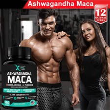Cápsulas MACA ROOT Antiestrés Aumentar Fuerza Mejorar el Estado de ánimo Aumentar Energía
