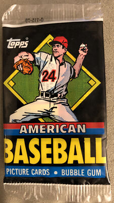 1988 Topps UK Minis American Baseball Pack Steve Bedrosian (T) John Franco (B)