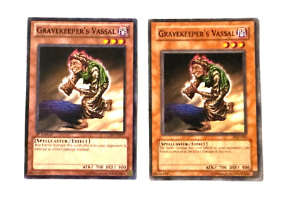 Gravekeeper's Vassal - LCJW-EN257 / PGD-063 - Common - 1st/Unl Ed  NM YuGiOh! X2