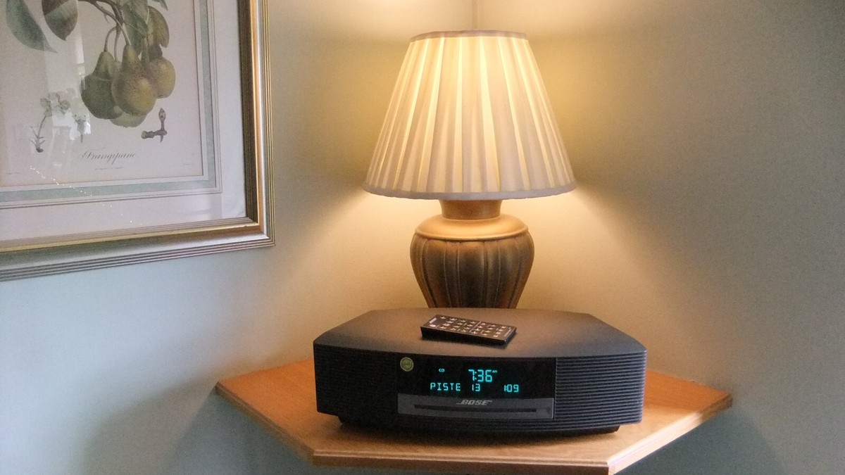 Grey Bose Wave AWRCC CD/Radio with Bluetooth & Remote: Fully