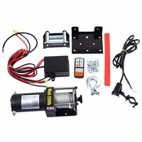 Classic 2500lbs 12v Electric Recovery Winch Truck Suv Wireless Remote Control on sale Classic 2500lbs 12v Electric Recovery Winch Truck Suv Wireless Remote Control on sale