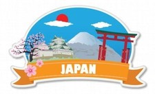 Japan Car Vinyl Sticker - SELECT SIZE