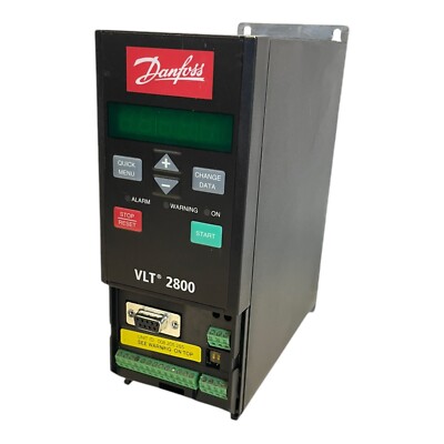 Danfoss 195N0019 Frequency Converter 1.3kVA VLT2805PS2B20STR1DBF10A00 Industry