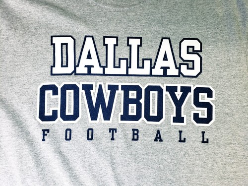 Dallas Cowboy Athletic Grey T Shirt Americas Team Size Large - Picture 8 of 11