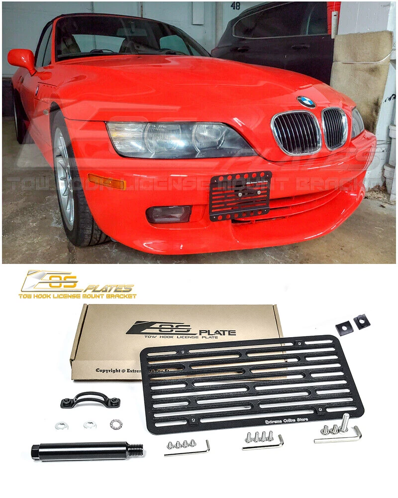EOS Plate For 96 02 BMW E36 Z3 Z3M Full Sized Front Tow Hook