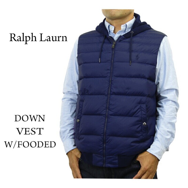 polo ralph lauren hooded vest