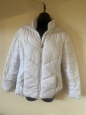 White Quilted Jacket Size Xs