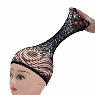 Wig Cap Liner Stocking Black Beige Net Mesh Stretching Hair Style Fashion