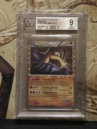 Machamp graded BGS 9 for sale on eBay