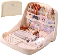 Pencil Case Pouch Box Cute Kawaii Large Capacity Aesthetic Zipper Pen