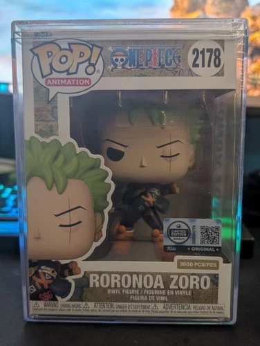 SEALED Zoro #2178 Funko POP One Piece Egghead Arc LE 3500 Royalty Hot Topic EXC
