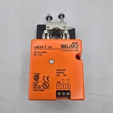 BELIMO LM24-T Actuator 24VAC/DC 35 in-lb 80-110s HVAC Damper, Conner damaged!