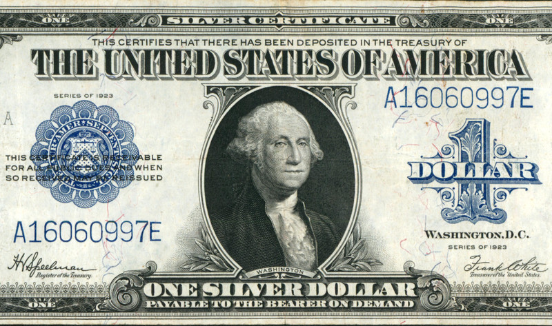$1 1923 Silver Certificate ** PAPER CURRENCY AUCTIONS **