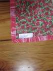 VTG HANDMADE QUILTED PINK PATCHWORK BABY QUILT 48” x 35 ½" PRISTINE — photo 4