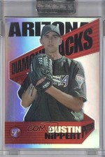 2004 Topps Pristine Uncirculated Refractor 186/399 Dustin Nippert #150 02v3