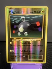Magnemite 37/108 Common Evolutions Pokemon Reverse Holo LP