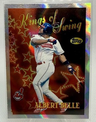 1997 Topps Chrome - Season's Best Kings of Swing Albert Belle #SB12 Refractor