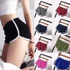 Women  s Sports Shorts Casual Fitness Running Cycling Gym Yoga Hot Pants Bottoms