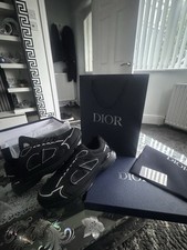 B30 Style Black Reflective Chunky Trainers | Size EU 44
