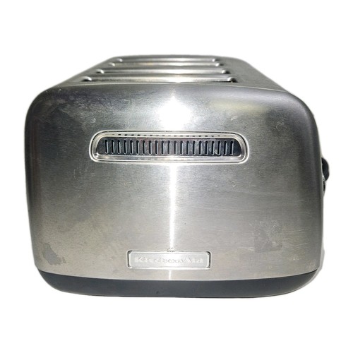 KitchenAid Tostapane Casa 4 Fette KMT4115CSS Acciaio Inox Usato - Foto 2 di 6