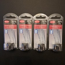 NEOPERL 705654 1.5 GPM 30 Water-Wise Dual-Thread Faucet AERATOR Chrome 4 Pack