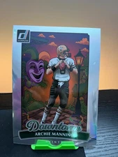 2025 Panini Donruss Archie Manning #5 Jumbo Oversized Downtown Exclusive SP